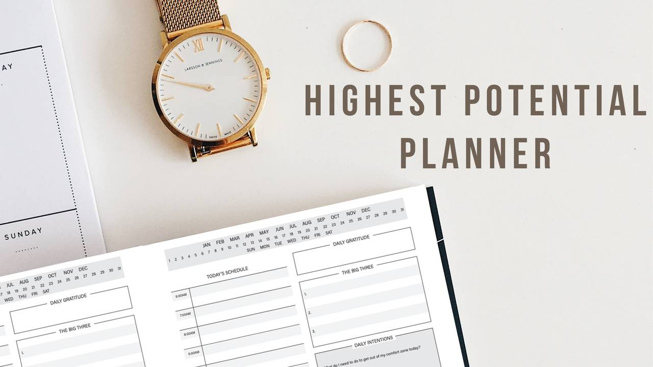 Highest Potential Planner (BOGO Sale)